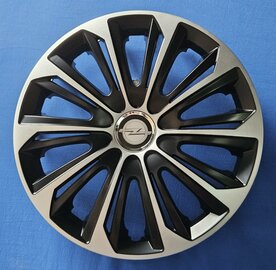 Wieldoppen voor Opel 15 inch universeel zwart zilver OPL 44315 GR
