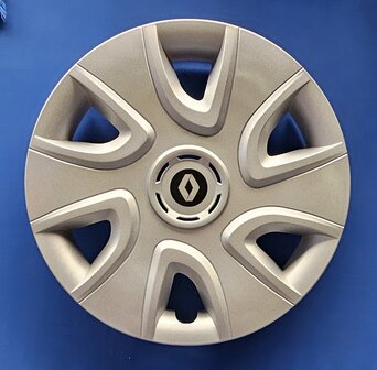 Wieldoppen Renault Clio 4 15 inch Zwart logo REN 80915 ZW