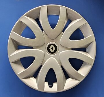 Wieldoppen Renault Clio 4 15 inch zwart logo REN 81915 ZW