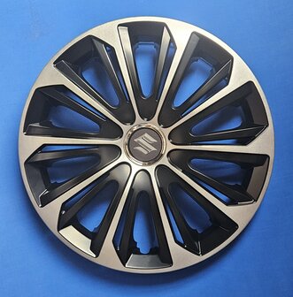 Wieldoppen voor Suzuki universeel 15 inch SUZ44315ZW