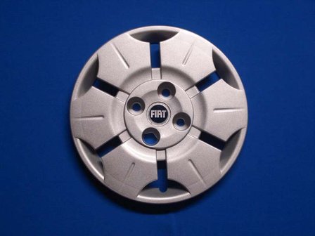 Wieldoppen Fiat Panda blauw logo 13 inch FIA71713