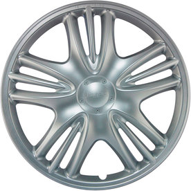 4-Delige J-Tec Wieldoppenset Barracuda 13-inch zilver