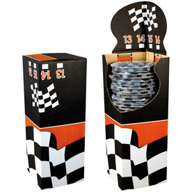 Bulk Display Radius 15-inch zilver 20 stuks 5 sets