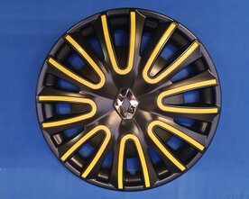 Wieldoppen Renault Clio /Twingo 15 inch  Quartz  8201564418 Geel
