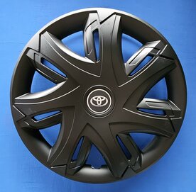 Wieldoppen Toyota 16 inch universeel zwart TOY 90816 ZW